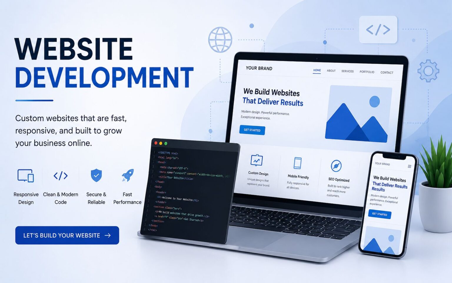 website devlop image homepage